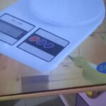 Electronic Kitchen Scale (yellow pack)